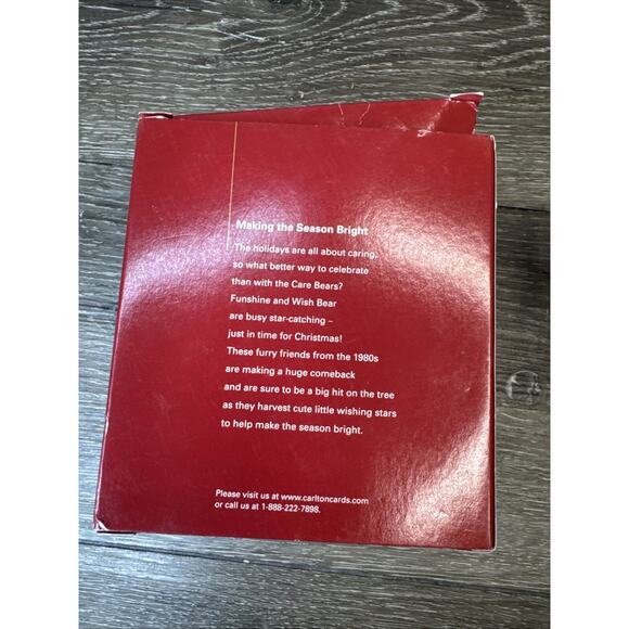 Care Bears Making The Season Bright Heirloom Christmas Ornament Carlton Cards - Picture 6 of 7